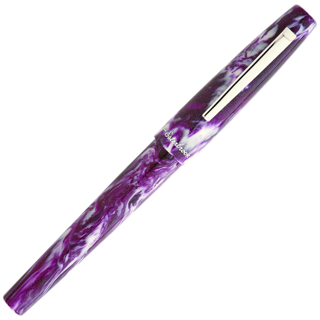 Esterbrook Camden Fountain Pen - Northern Lights Limited Edition (Purple) - Premium Writing Instrument for Calligraphy, Journaling & Gifts - Inspired by Alaska Aurora