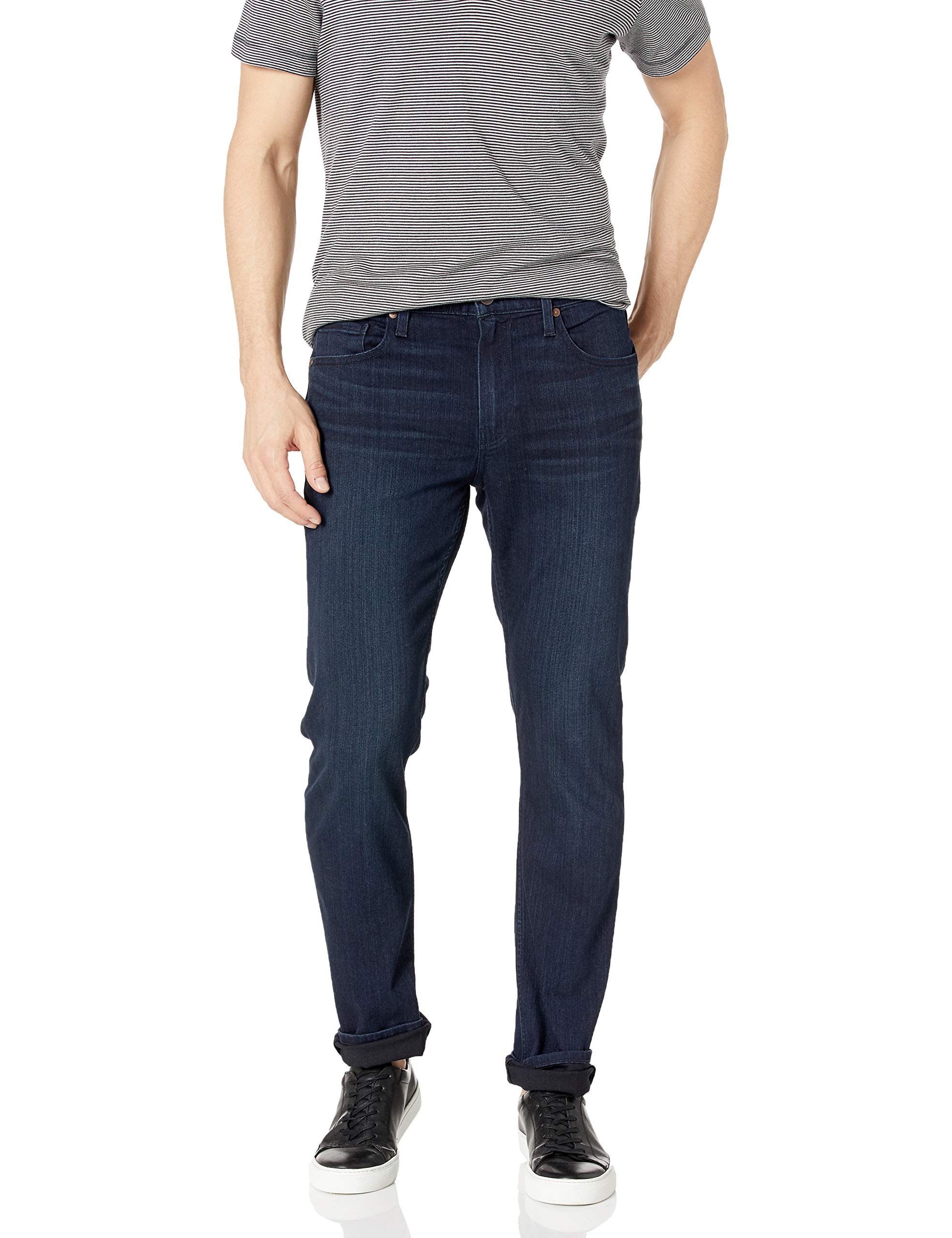 PAIGE Men's Federal Transcend Slim Fit Straight Leg Jeans - Comfortable Stretch Denim Pants for Casual Wear & Everyday Style