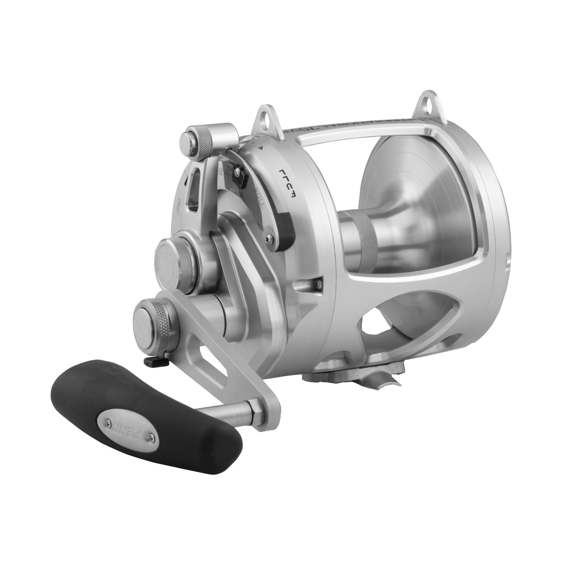 International® VIS Two Speed Conventional Fishing Reel - Saltwater & Freshwater Angling Gear for Offshore & Inshore Fishing