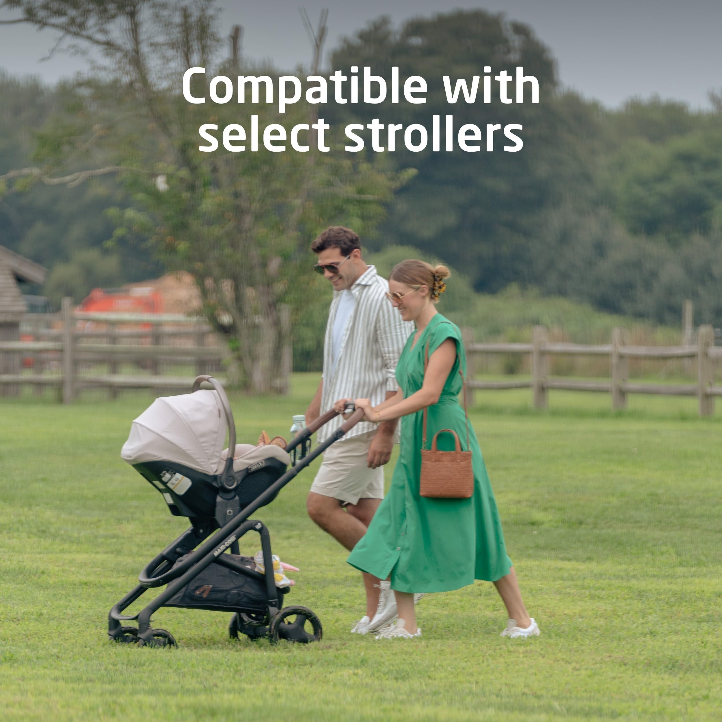 Maxi-Cosi Peri™ 180旋转婴儿汽车座椅 - 360°旋转设计，轻松上下车，适合新生儿至4岁，Onyx Wonder款，家庭出行必备