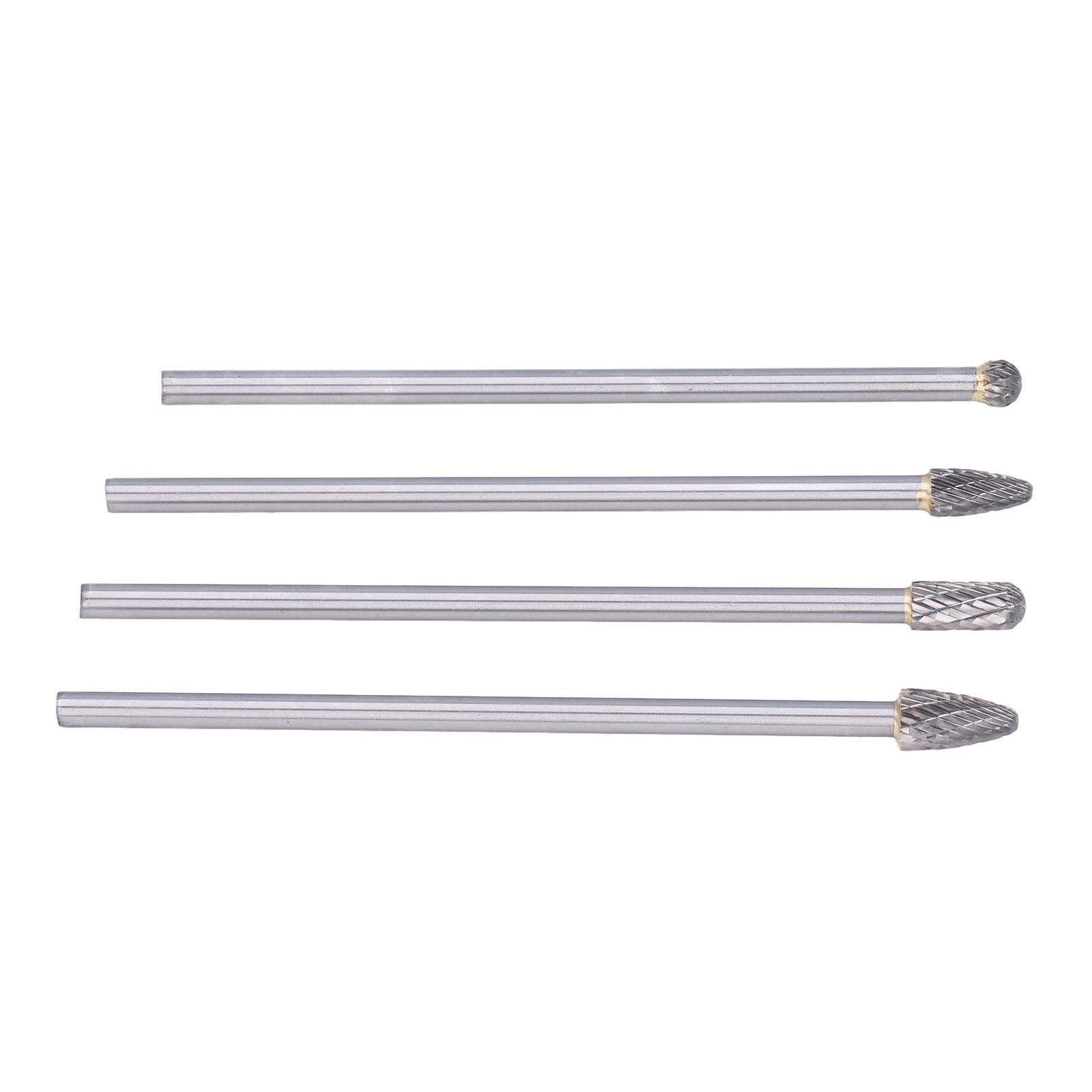 Premium Tungsten Carbide Burr Set for Metalworking - High-Speed Rotary Tool for Chamfering, Engraving & Deburring | Ideal for DIY Projects, Automotive Repair & Woodworking