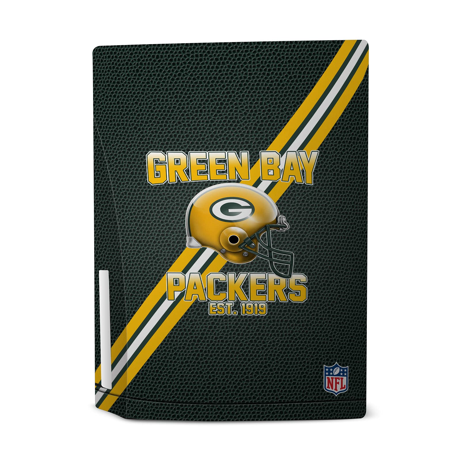 Official NFL Green Bay Packers Team Vinyl Skin Decal Sticker - Compatible with Sony PlayStation 5 PS5 Disc Edition Console & DualSense Controller - Perfect for Gaming Enthusiasts & Sports Fans Decor