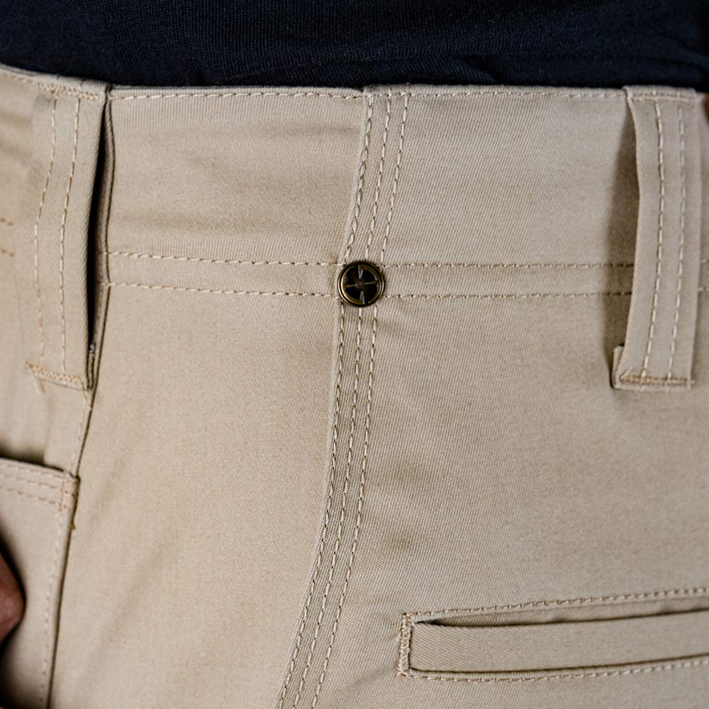 LAPG Terrain Flex Straight Fit Men's Chino Pants - Stretch Comfort Casual Khaki Pants for Men | Perfect for Office, Travel & Outdoor Activities