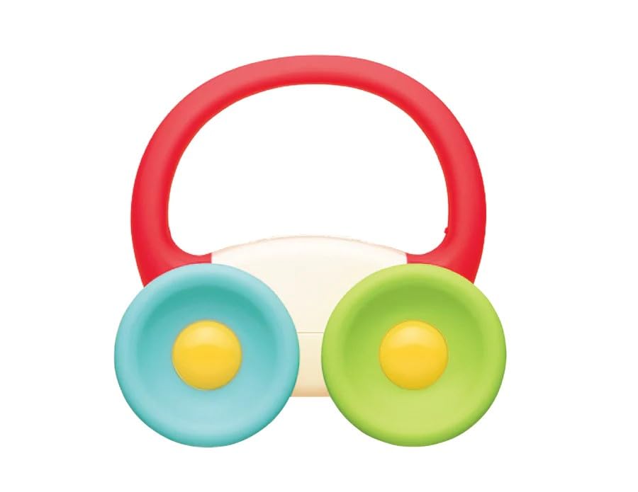 **BaBeloved My First Car Baby Teething Toys – Soft, BPA-Free, Food-Grade Sensory Teether for Infants 0-12 Months | Montessori-Inspired, Multiple Textures for Soothing Gums – Perfect for On-the-Go, Playtime & Early Learning**