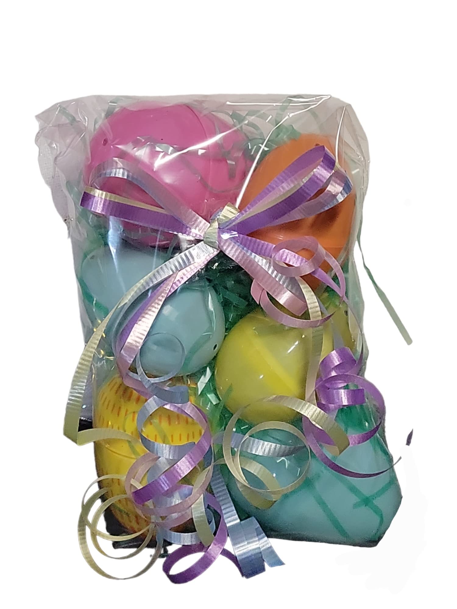 Easter Nail Polish Set for Women & Girls - 6 Large Colorful Eggs with 6 Mini Nail Polishes, Spring Nail Art Gift for Easter Party, DIY Manicure at Home