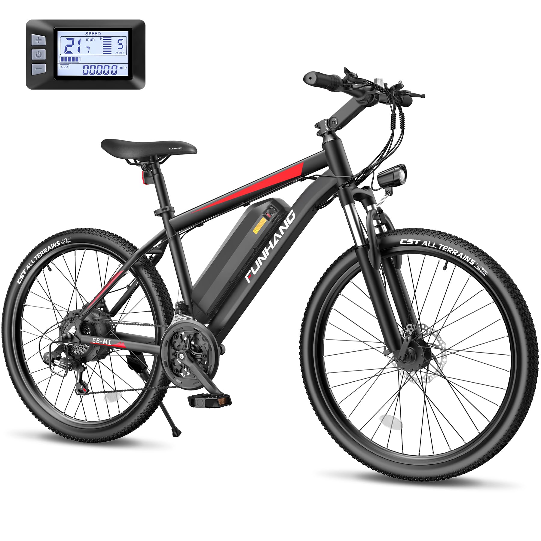 1000W Electric Bike for Adults - 26