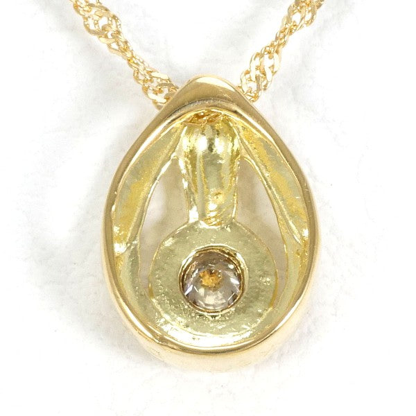 18K Yellow Gold Brown Diamond Necklace for Women - Elegant & Luxurious Jewelry Gift for Anniversary, Wedding, Valentine's Day | Perfect for Evening Parties & Special Occasions