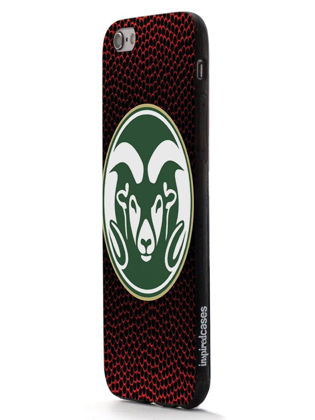 Premium 3D Textured iPhone 15 Pro Max Case with Rubber Bumper - Shockproof Protective Cover for Apple iPhone 15 Pro Max - Colorado State University Basketball Design - Perfect for Sports Fans and Daily Protection