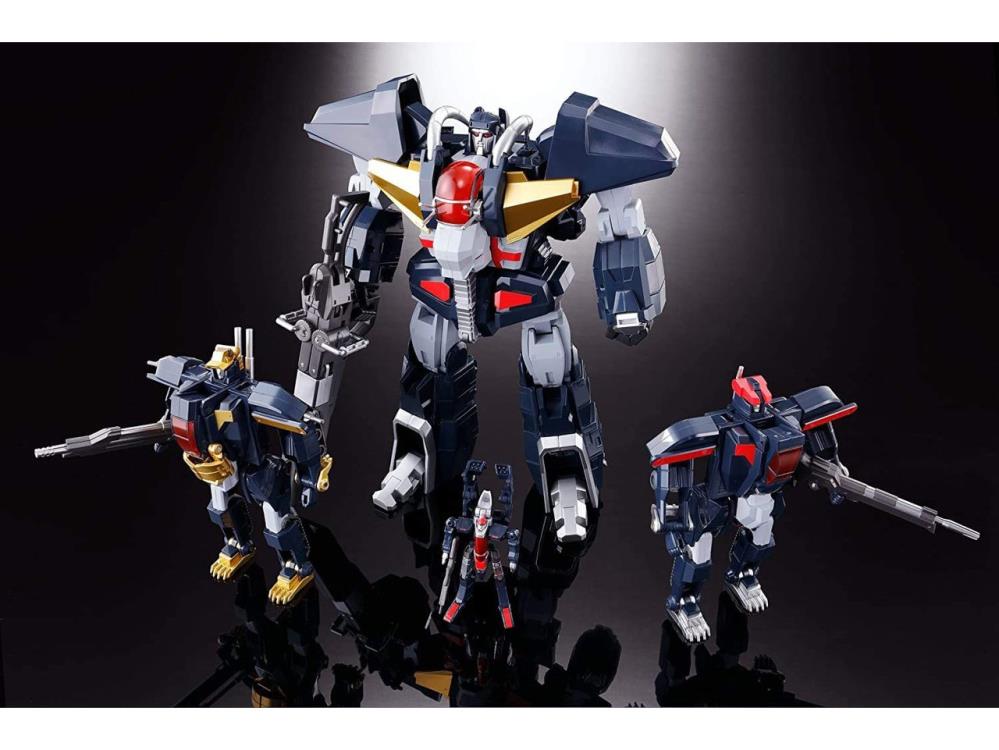 Bandai Soul of Chogokin GX 13R Super Machine God Dancouga Renewal Version Action Figure - Collectible Robot Toy for Anime Fans & Display