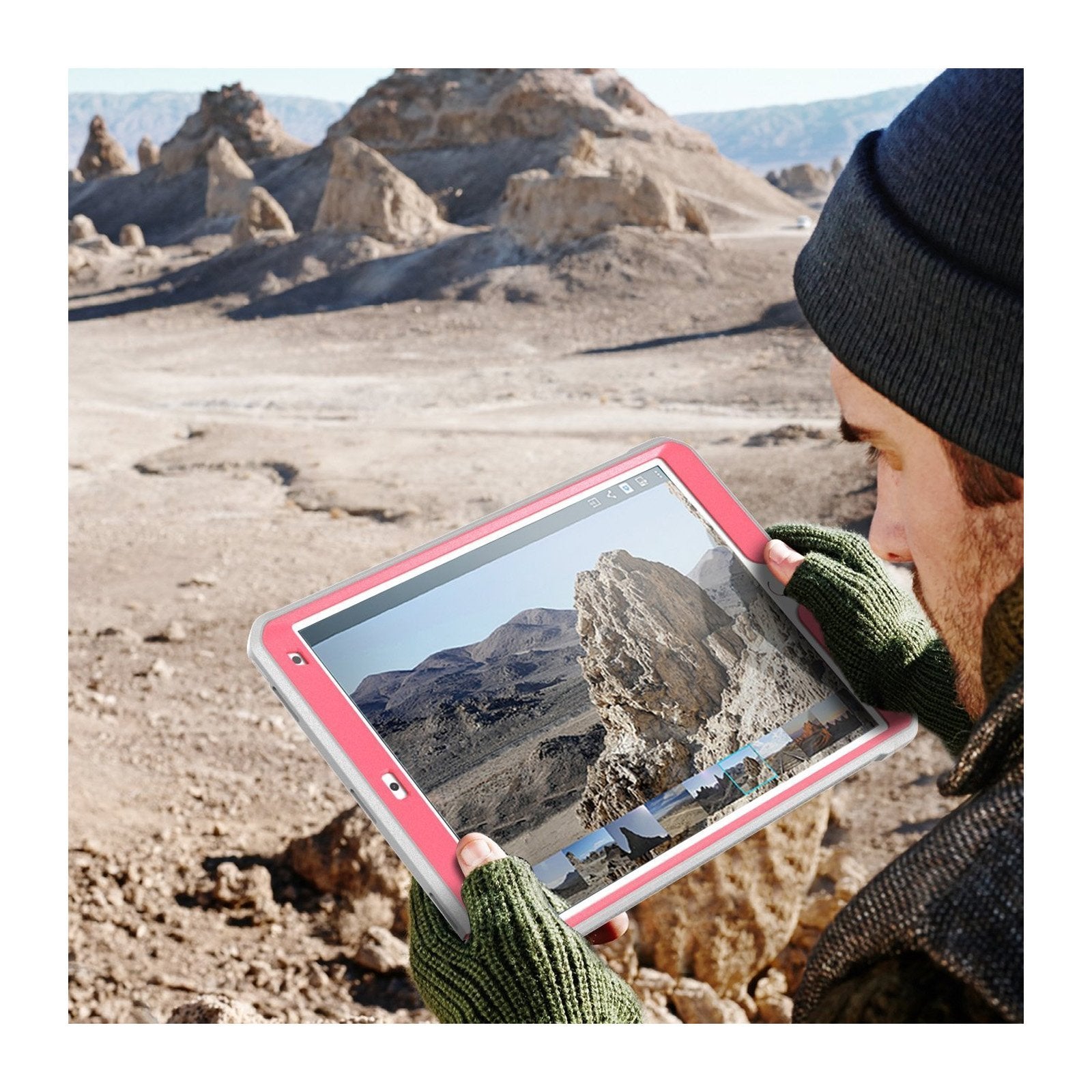 iPad Air 10.5 inch (2019) Unicorn Beetle Pro Rugged Case with Built-in Screen Protector - Shockproof Protective Cover for iPad Air 3rd Gen (Pink) - Perfect for Outdoor, Travel & Daily Use
