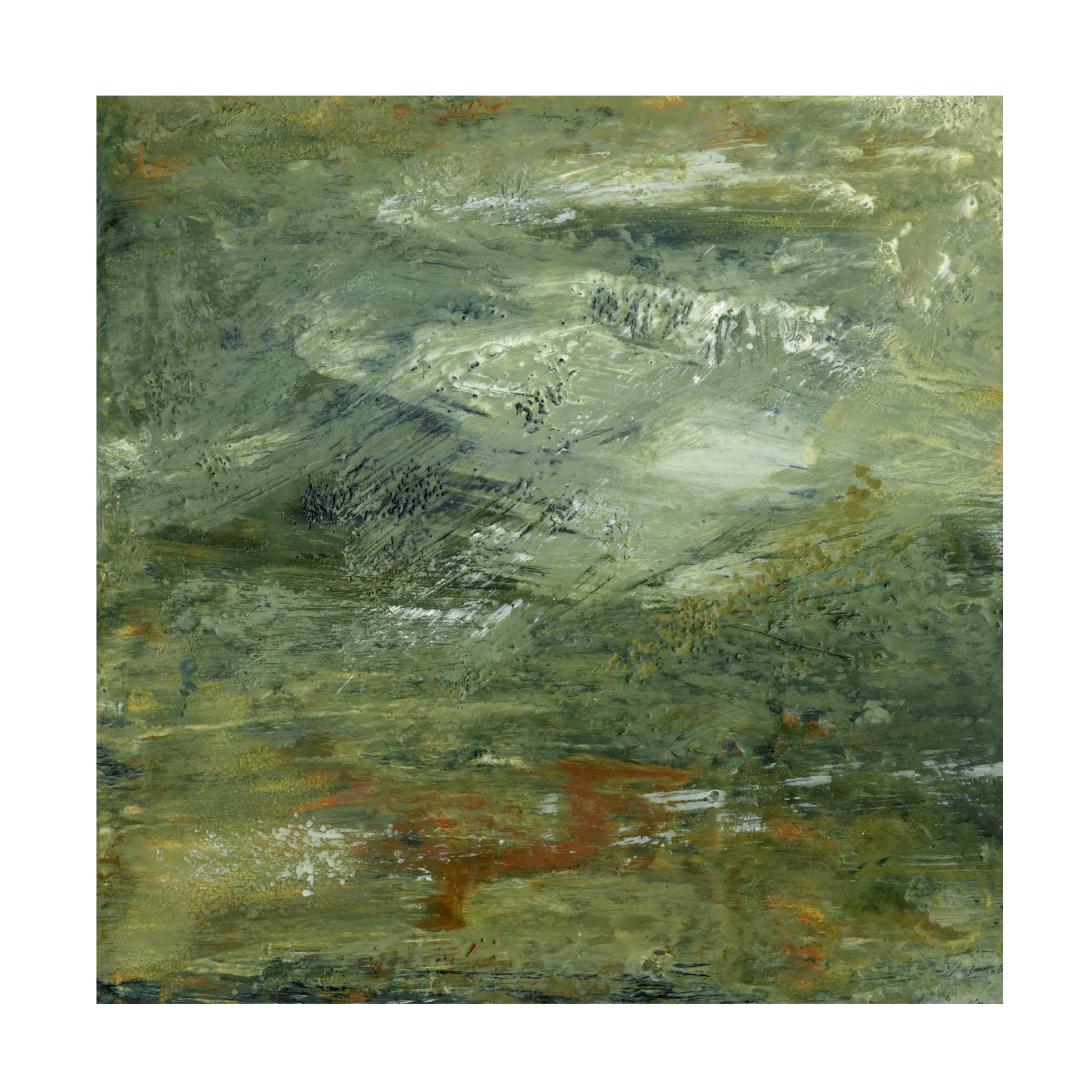 Sharon Gordon 'Encaustic Tile In Multi I' Canvas Wall Art Print - Modern Abstract Home Decor for Living Room, Bedroom & Office - Trademark Fine Art Collection