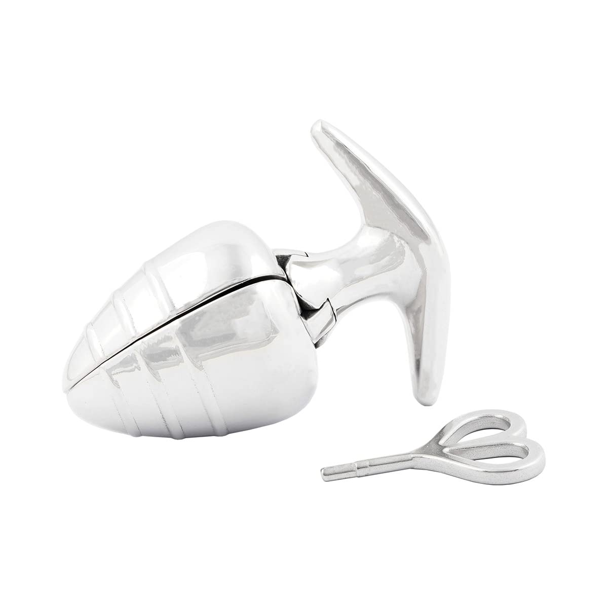 Premium Stainless Steel Anal Plug - Heavy Duty Anal Trainer & Butt Expander with Locking Beads (30mm GS230) - Perfect for BDSM, Solo Play & Couples Exploration