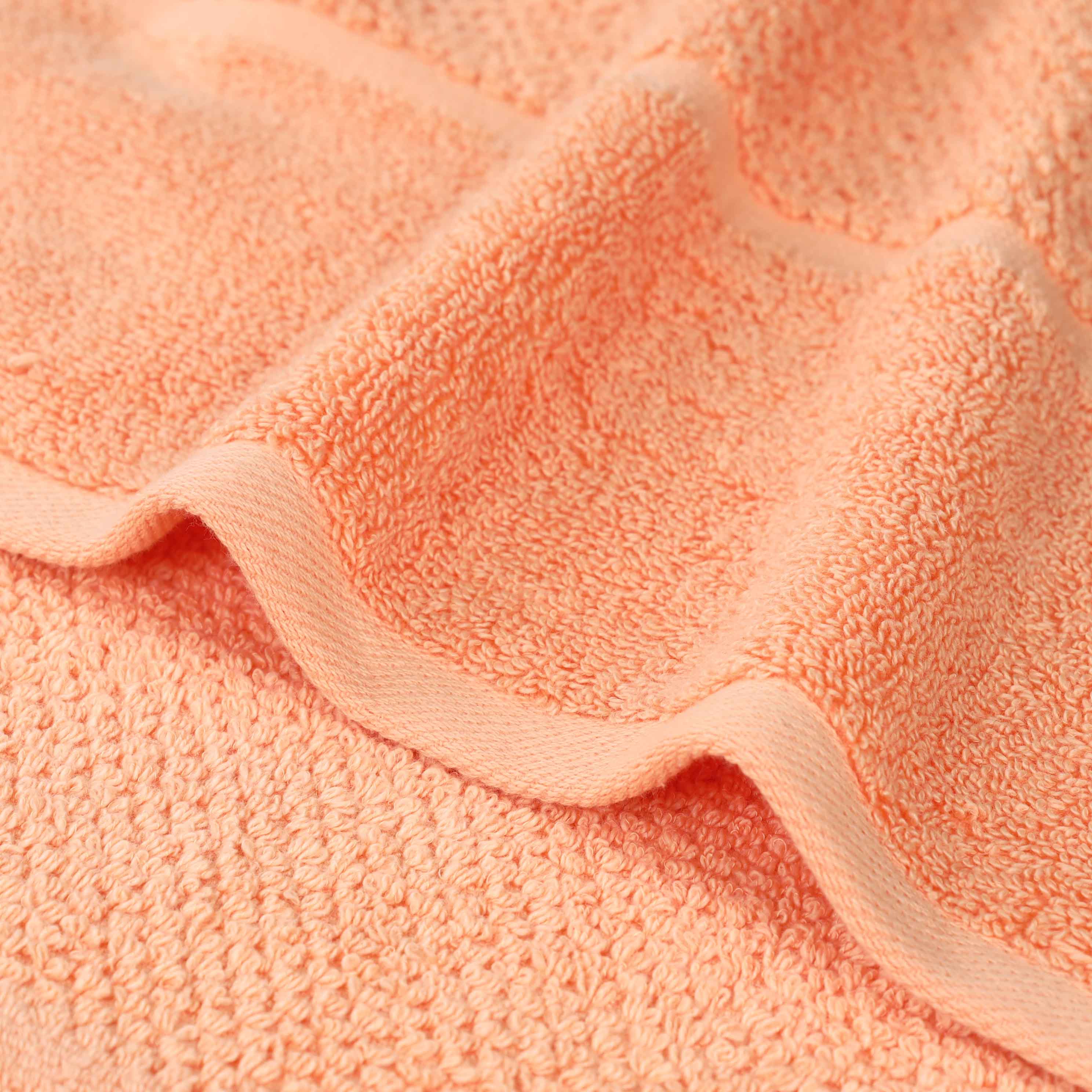 Premium Cotton Bath Towels Set of 2 - Extra Large, Soft & Absorbent - Luxury Broad Border Design for Spa, Bathroom & Beach Use