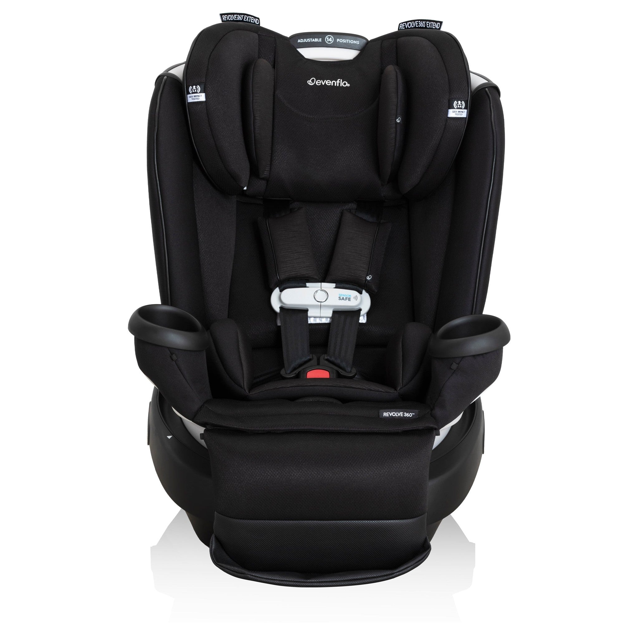 Evenflo Gold Revolve360 Extend Rotational Convertible Car Seat - Safe & Easy 360° Swivel for Toddlers & Infants - Perfect for Travel, School Drop-offs & Family Road Trips