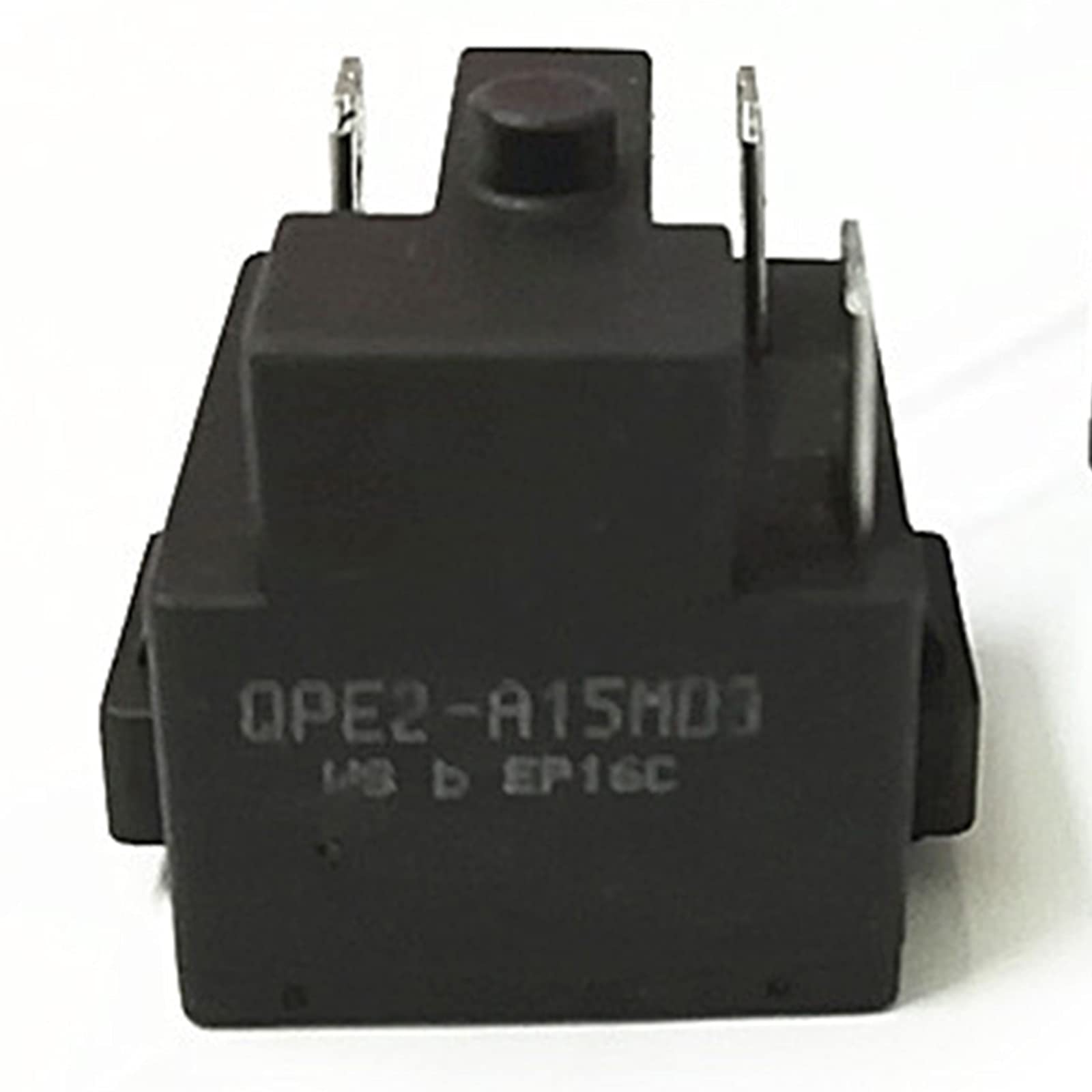 PTC Starter Relay 3 Pin - QPE2-A15MD3 Refrigerator Compressor Starter Relay for GE, Whirlpool, Frigidaire | Replacement Part for Fridge Freezer Cooling System