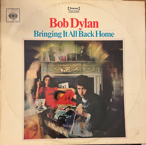 Bob Dylan Bringing It All Back Home Vinyl LP Album Reissue (VG Condition) - Classic Folk Rock Music for Home Listening & Record Collectors