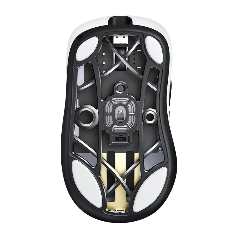 Lamzu Thorn Wireless Gaming Mouse - Lightweight Ergonomic Design, 16000 DPI, RGB Lighting - Perfect for FPS, MOBA, and Esports Gaming (White)