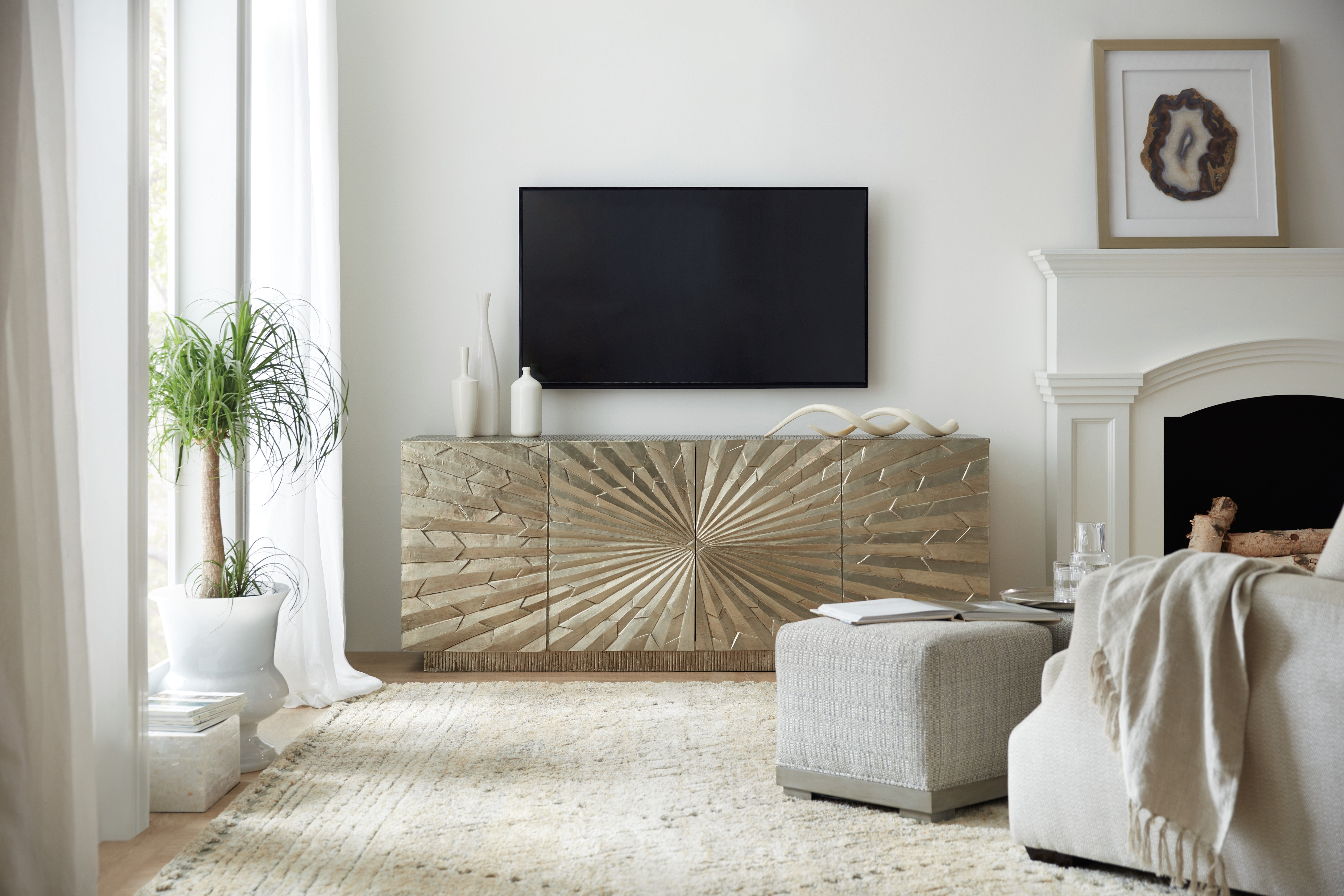 Big Bang 78-inch TV Stand with Storage - Modern Entertainment Center Console for Living Room, Home Theater & Gaming Setup