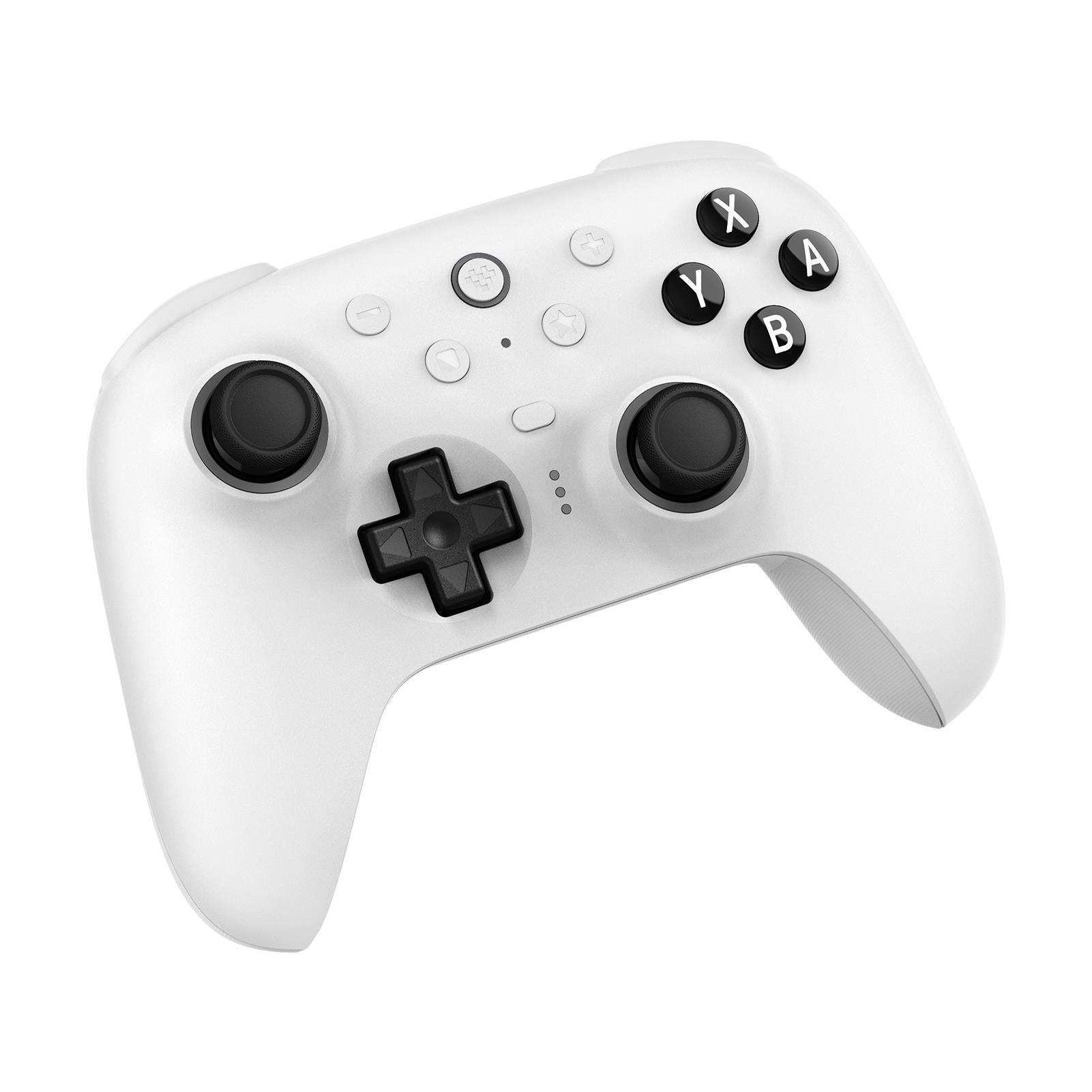 8BitDo Ultimate Bluetooth Controller for Nintendo Switch, PC, Android - Wireless Gamepad with Hall Effect Joysticks, Motion Controls, USB-C (White) - Perfect for Gaming, Streaming & Esports