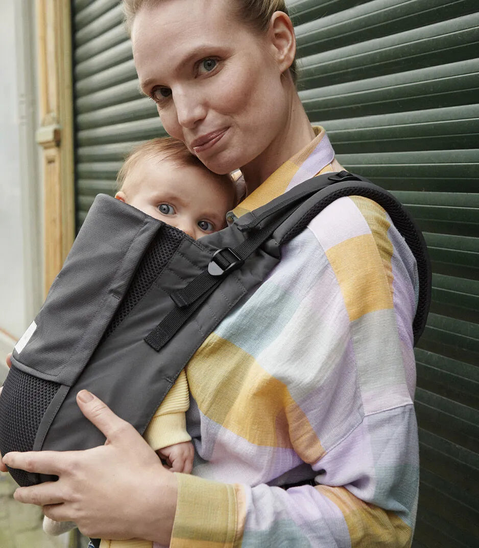 Limas Mesh Carrier - Breathable & Adjustable Pet Sling for Small Dogs & Cats - Comfortable Hands-Free Support - Perfect for Hiking, Travel & Outdoor Adventures (Anthracite)