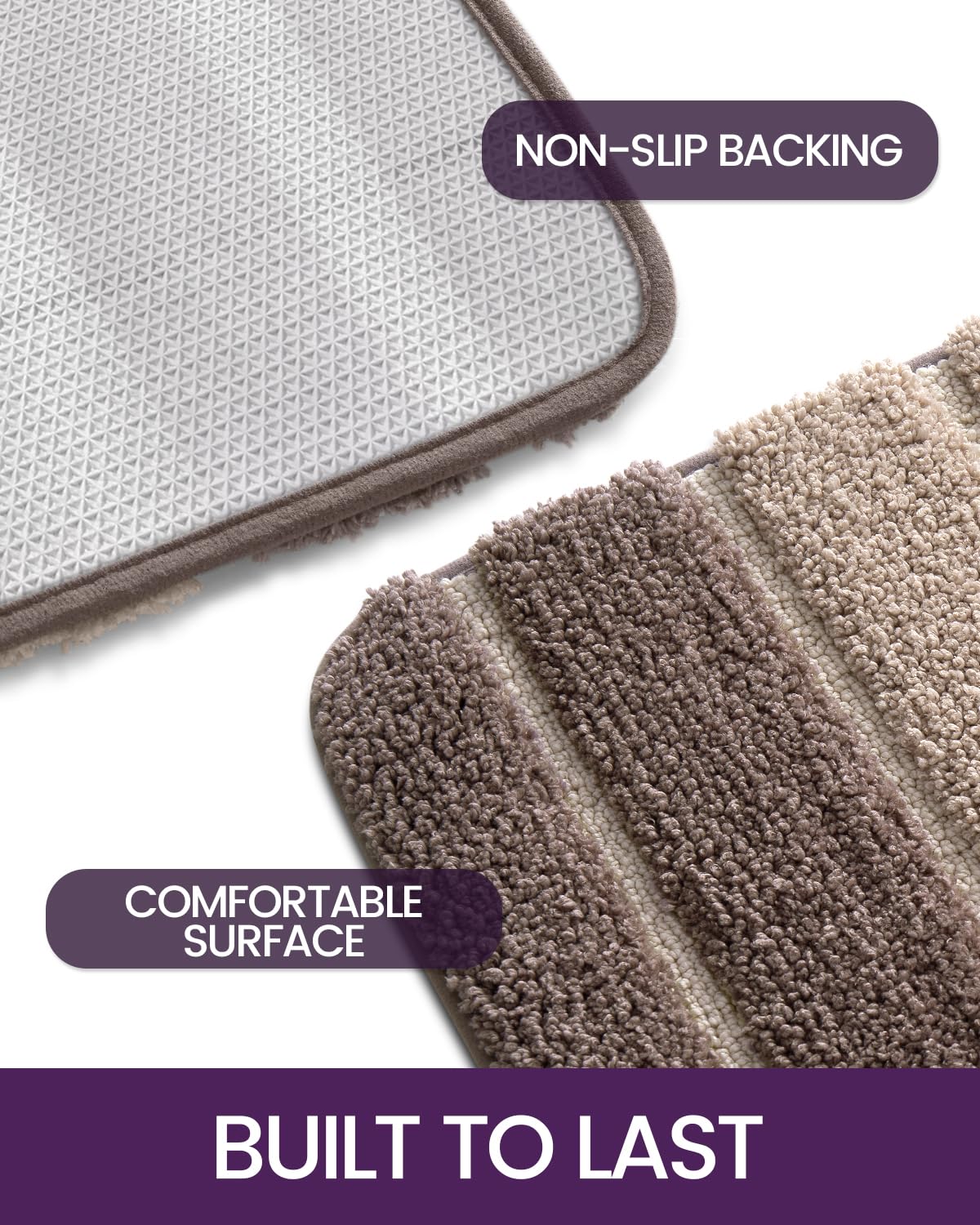 **DEXI Non-Slip Bathroom Rug 20