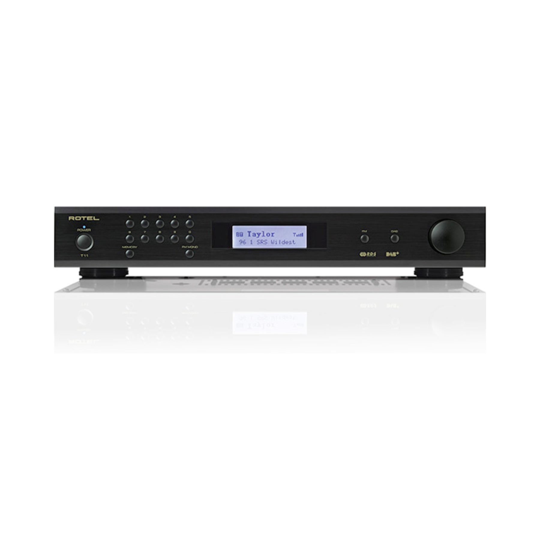 Rotel T11 AM/FM Stereo Tuner - High-Fidelity Audio Receiver for Home Theater & Music Listening