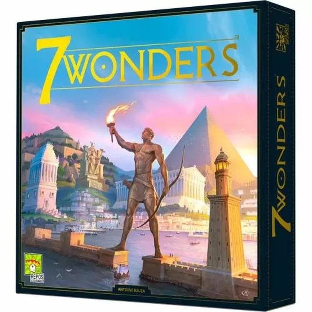 7 Wonders New Edition Board Game - Award-Winning Strategy Game for Family & Friends | Perfect for Game Nights & Social Gatherings