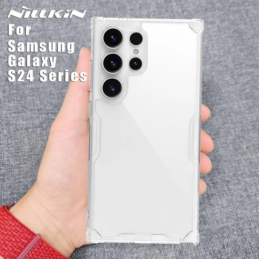 Nillkin Galaxy S24 Ultra Case | Nature TPU Pro Silicone Phone Cover | Shockproof & Anti-Scratch Protection | Perfect for Outdoor Activities & Daily Use