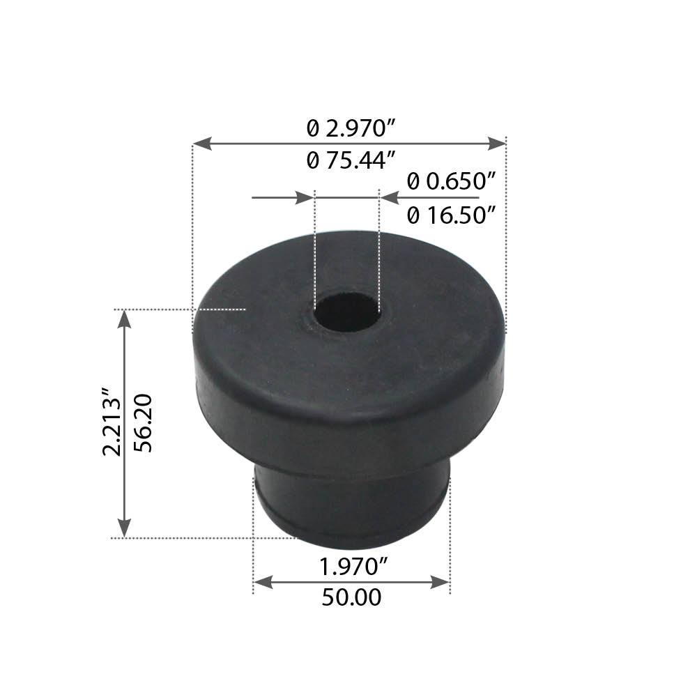 International Navistar 4000/5000 Truck Cabin Mount Replacement - 753997C93 Compatible - Heavy Duty Suspension Part for Smooth Ride & Vibration Reduction - Ideal for Long Haul Trucking & Off-Road Conditions
