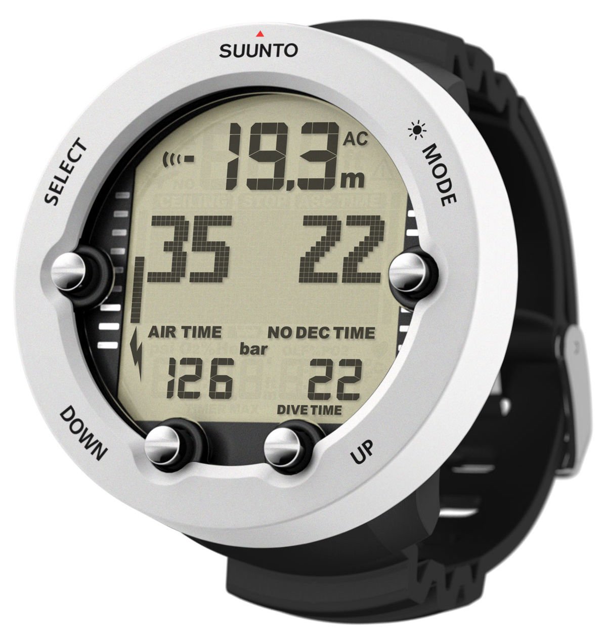 Suunto Vyper Novo Wrist Dive Computer with USB Cable - Perfect for Scuba Diving, Snorkeling & Underwater Adventures