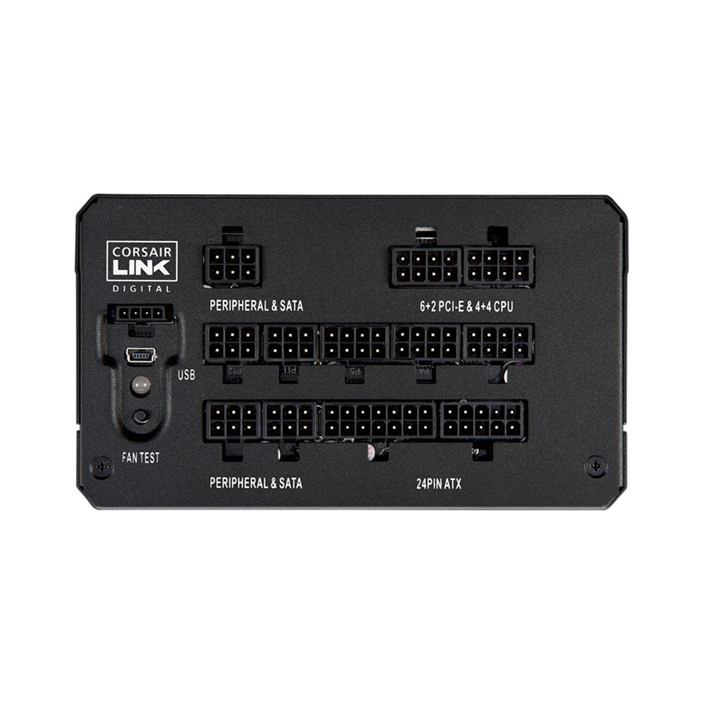 Corsair HX750i 750W 80 Plus Platinum Certified Fully Modular Power Supply - High Efficiency PSU for Gaming PC, Workstation & Crypto Mining Rig