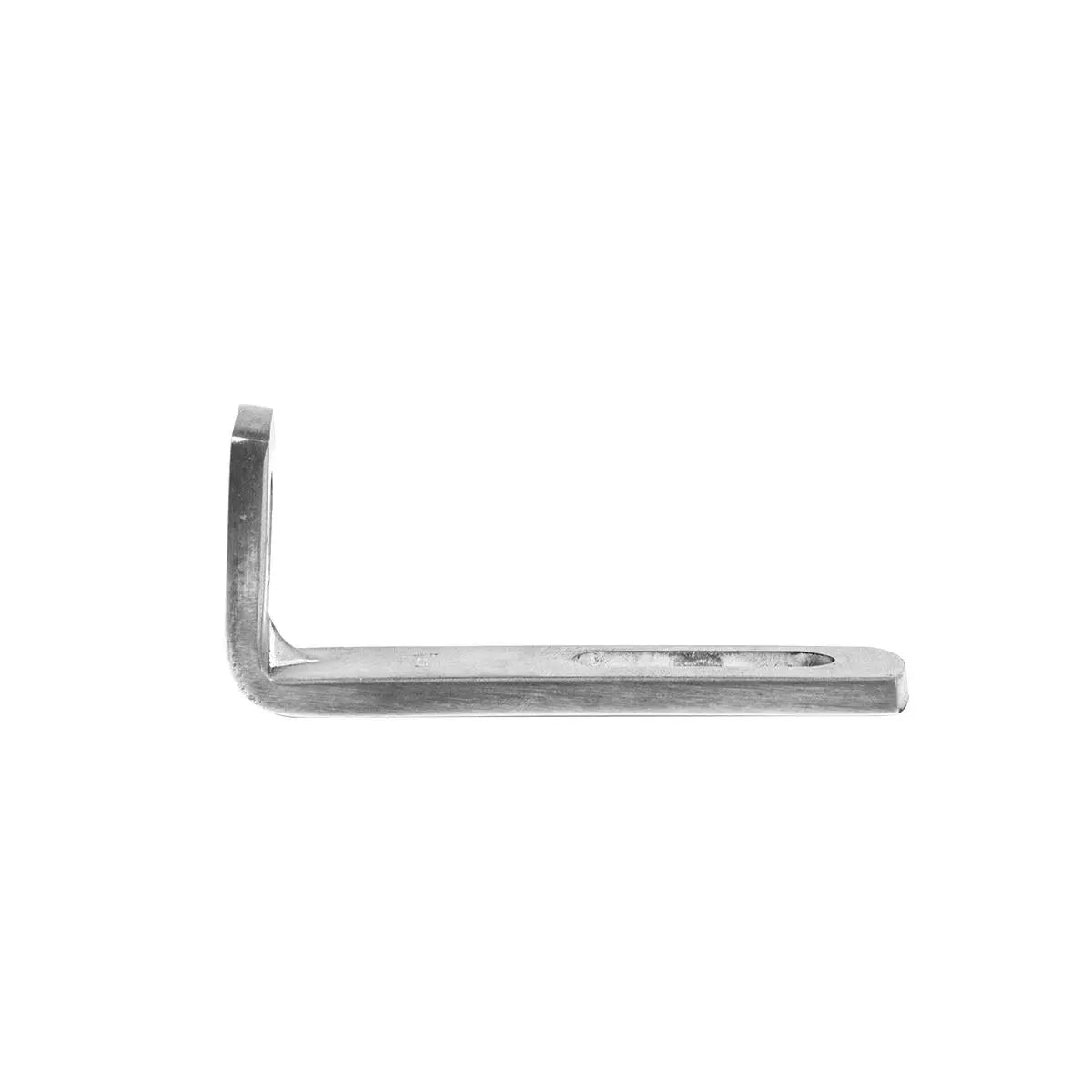 Stainless Steel L-Shaped Mounting Bracket - Heavy Duty Metal Corner Brace for Shelves, Cabinets & Furniture (Set of 4) - Perfect for Home, Office & Garage Organization