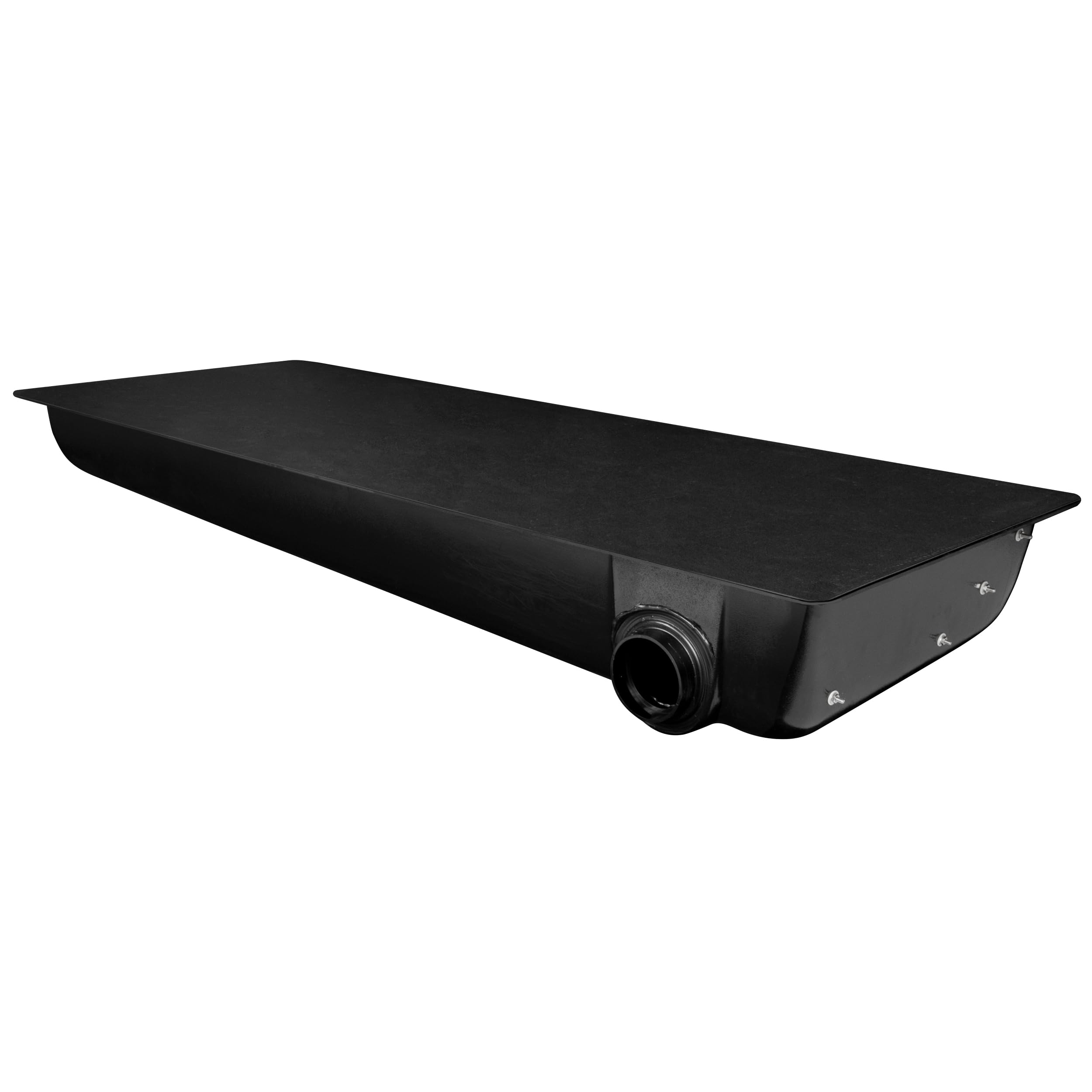 HT-515 34 Gallon RV Waste Water Holding Tank - Right Side Discharge for Black & Gray Water - 63