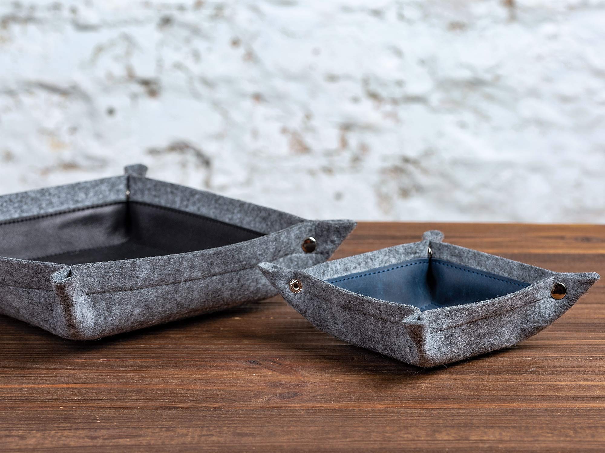 Personalized Leather Valet Tray - Custom Catchall Organizer for Desk, Jewelry & Dice - Perfect Anniversary, Groomsmen & Father's Day Gift - Ideal for Home Office, Dresser Top & Travel Essentials Storage