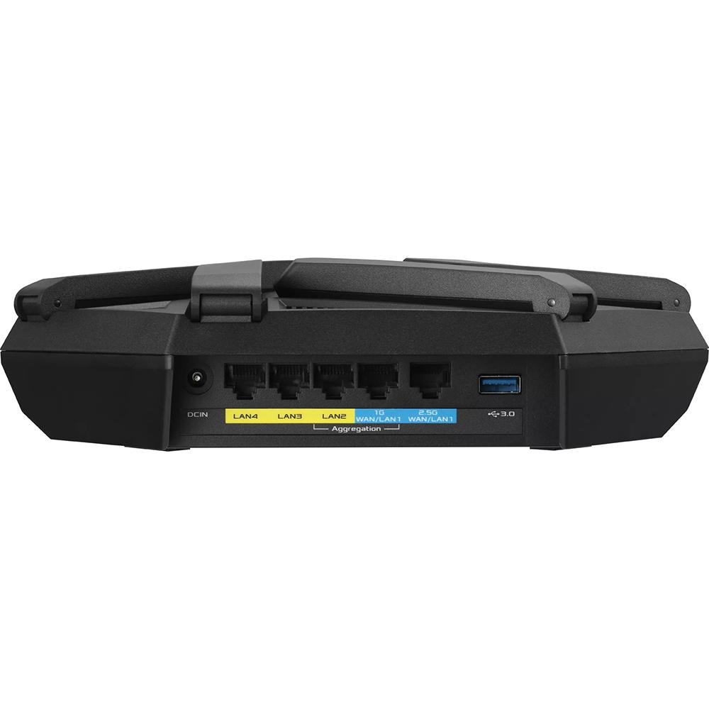 ASUS RT-AXE7800 WiFi 6E Tri-Band Gaming Router - High-Speed 7800Mbps, 4K Streaming & Low Latency for Online Gaming - Perfect for Home & Office Use