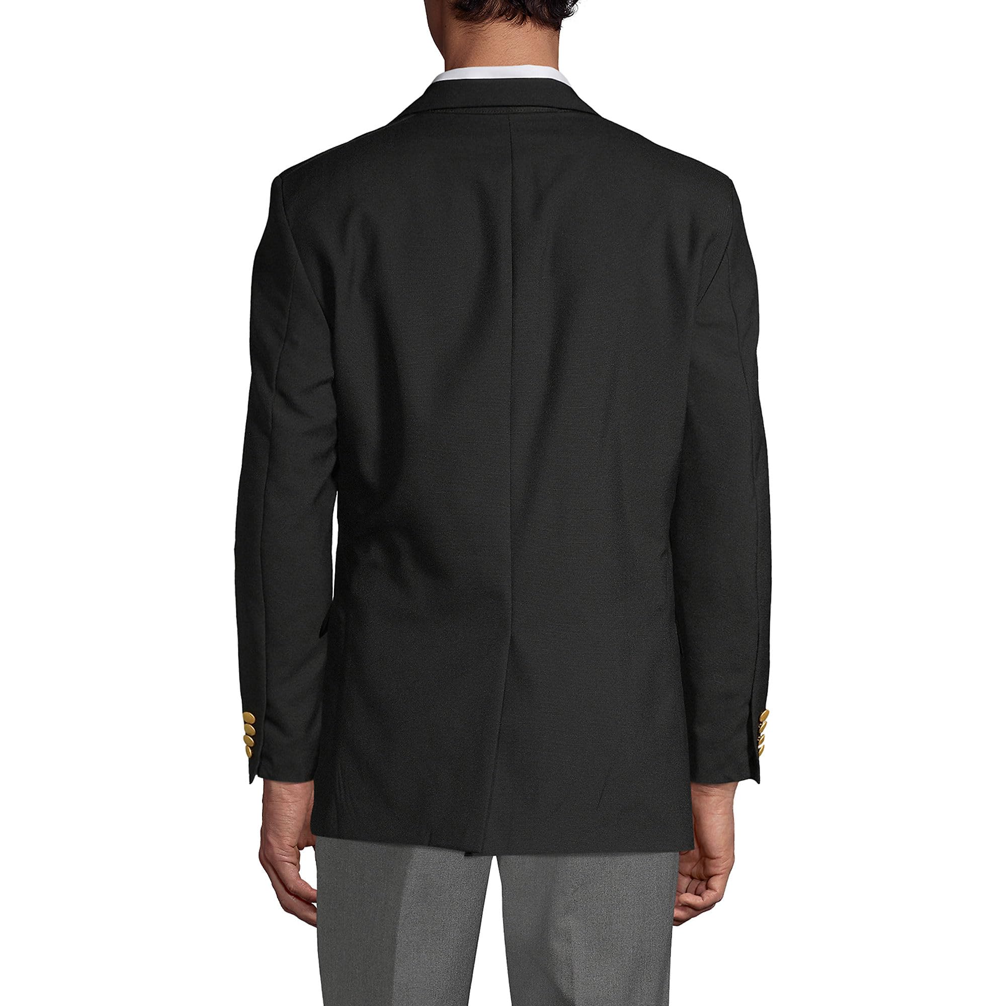 Lands' End Men's Hopsack Blazer for School Uniforms | Classic Fit Formal Jacket for Students & Professionals | Perfect for School, Office & Special Occasions