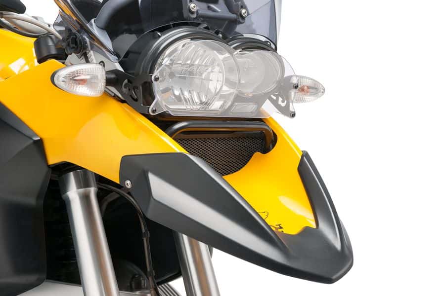 Puig R1200GS (2005-2012) & ADV (2006-2013) Motorcycle Headlight Protector - Durable Protection for BMW Adventure Bikes - Perfect for Off-Road Riding and Long-Distance Tours