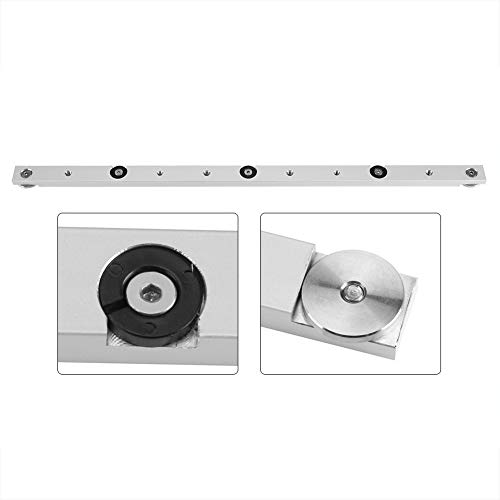High Strength Aluminum Alloy Miter Bar Slider - 450mm Table Saw Miter Gauge Rod for Woodworking | Precision Jig & Fixture Tool for Building Custom Jigs | Perfect for DIY Projects, Cabinet Making, and Furniture Construction