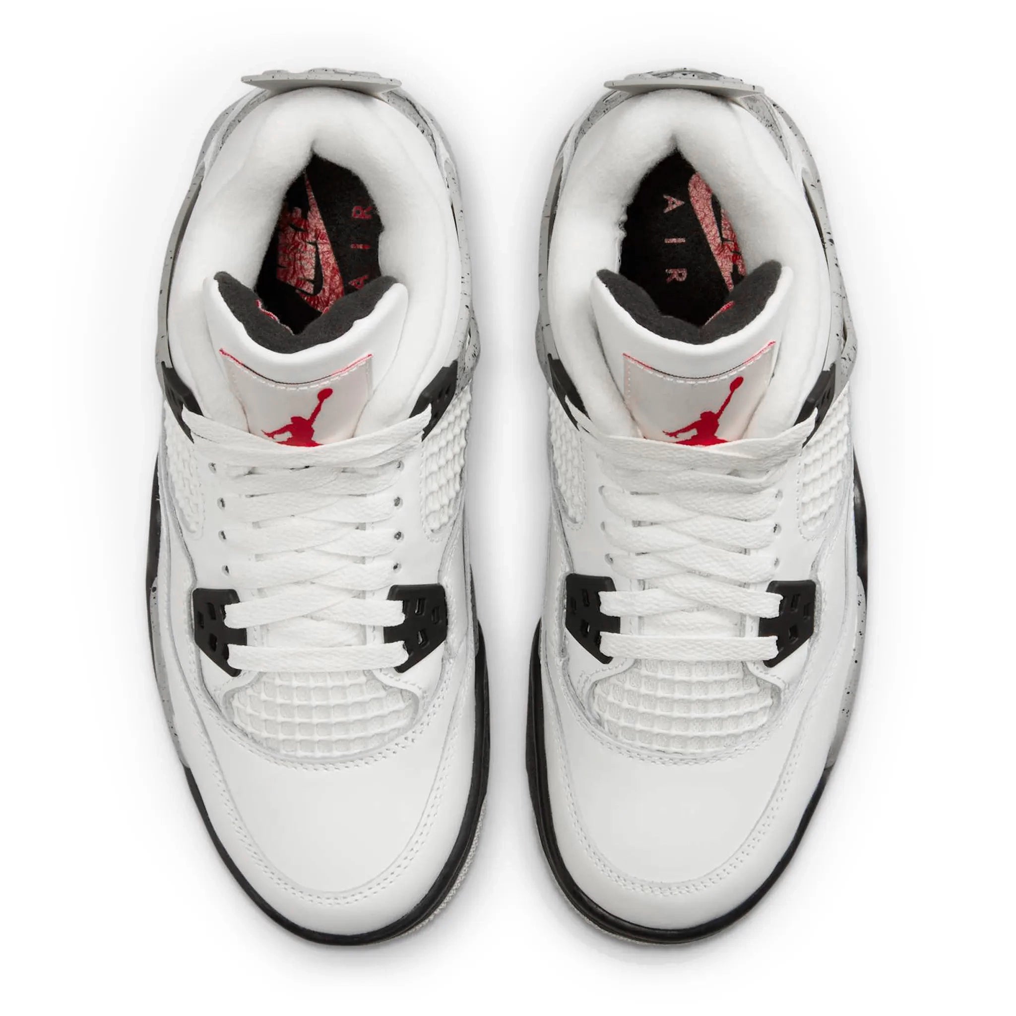 Air Jordan 4 Retro OG White Cement (2025) GS - Classic Basketball Sneakers for Men & Women - Perfect for Streetwear, Sports & Sneaker Collection