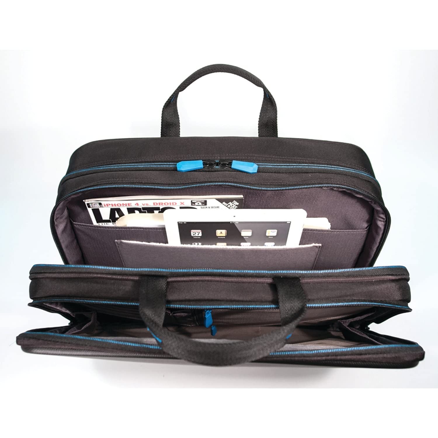 Premium Mobile Edge Laptop Briefcase for Business & Travel - Durable 15.6
