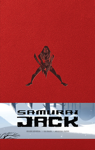 Samurai Jack Hardcover Ruled Journal - Premium Lined Notebook for Writing, Sketching & Note Taking - Perfect Gift for Anime Fans, Students & Artists - A5 Size with Durable Cover