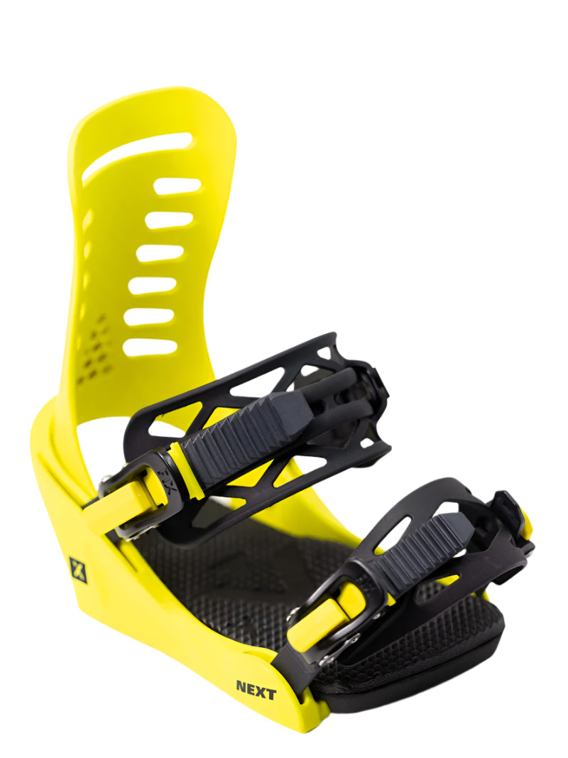 Fix Junior's Next Snowboard Binding 2024 - Kids & Youth Adjustable Snowboard Bindings for All-Mountain Riding | Perfect for Beginners, Park & Freestyle Snowboarding