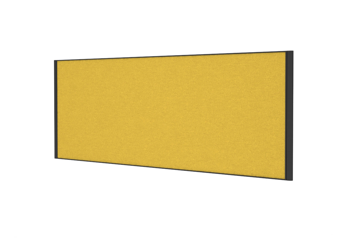Desk Mounted Privacy Screen - 1400W x 500H - Office & Home Workspace Partition for Computer Monitor Privacy Protection