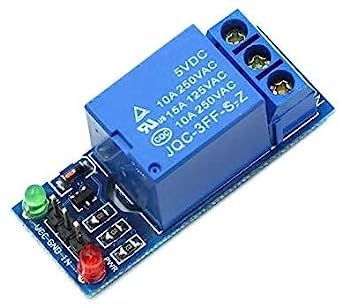 5V 1 Channel Relay Module Switch - High Power Control Board for Arduino, Raspberry Pi, ESP8266 - Perfect for Home Automation, IoT Projects, and DIY Electronics