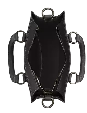 Coach Dylan Tote Bag for Women - Genuine Leather Shoulder Bag with Zip Closure, Spacious Handbag for Work, Travel & Everyday Use