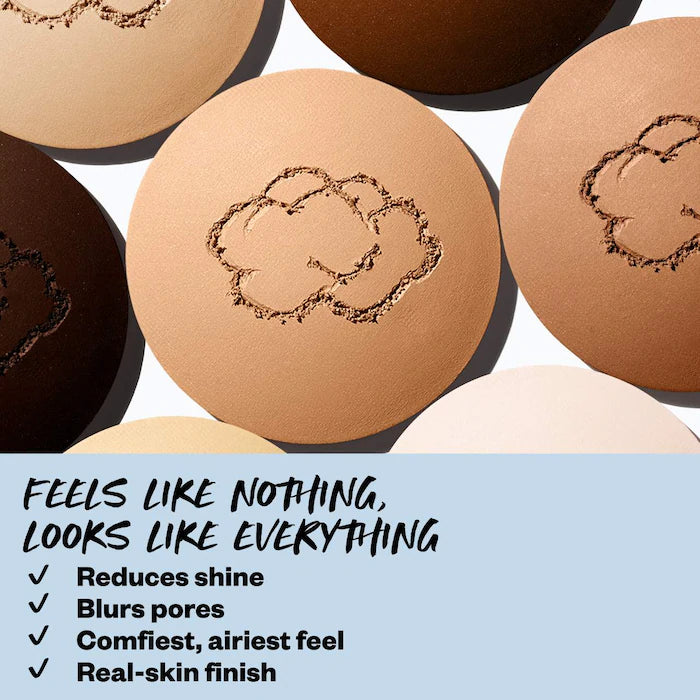 Kosas Cloud Set Baked Setting & Smoothing Powder - Talc-Free, Vegan Makeup Setting Powder for Flawless Finish | Perfect for Oily Skin & Long-Lasting Makeup All Day