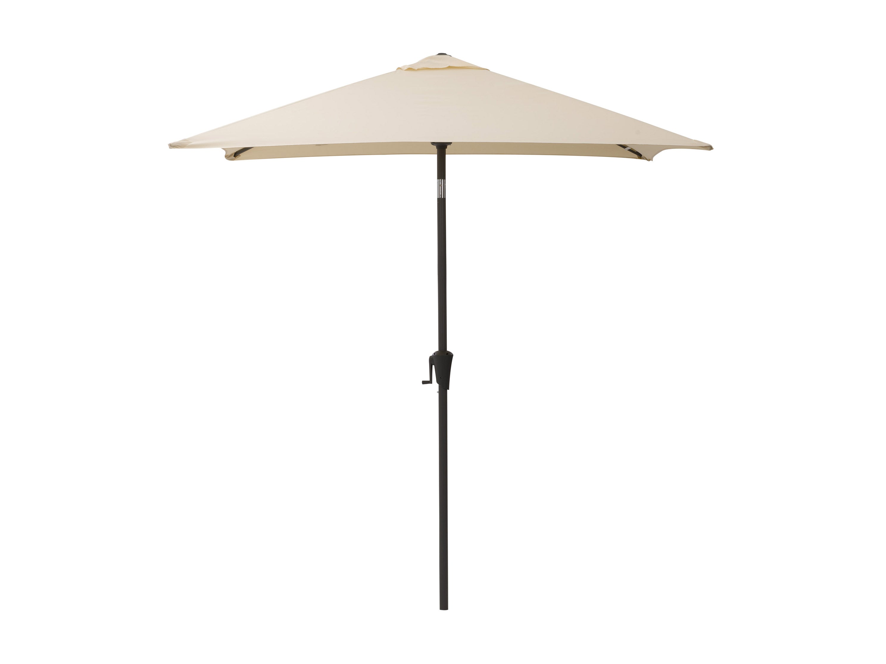 9ft Square Warm White Patio Umbrella - Outdoor Dining, Poolside Lounging, Garden Shade Solution