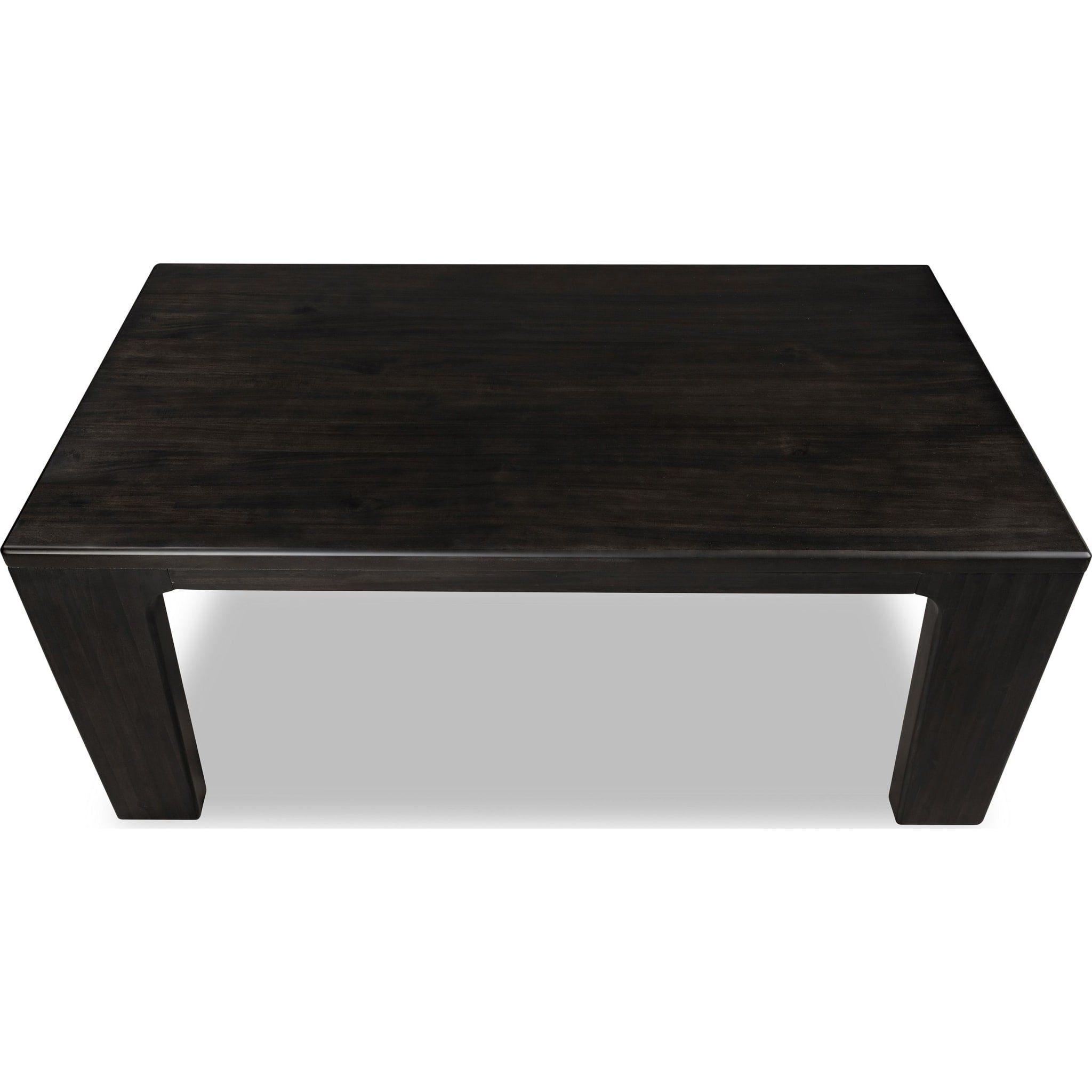 Zamba Rectangular Acacia Wood Dining Table - Natural Jaguar Finish - Rustic Farmhouse Style for Kitchen, Dining Room & Outdoor Entertaining