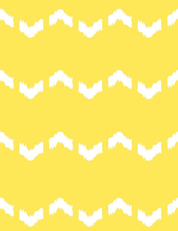 Fes Zag Wallpaper by Wallshoppe - Daffodil Floral Design | Premium Peel & Stick Wallpaper for Bedroom, Living Room & Home Decor