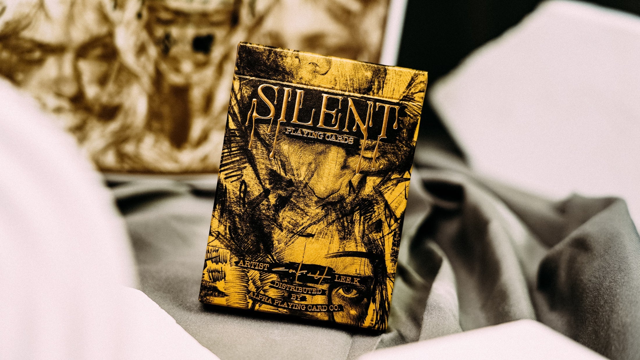 Premium Silent Playing Cards - Luxury Lacquer Collector's Box Set for Poker, Bridge & Magic Tricks | Perfect for Game Nights, Travel & Gifts